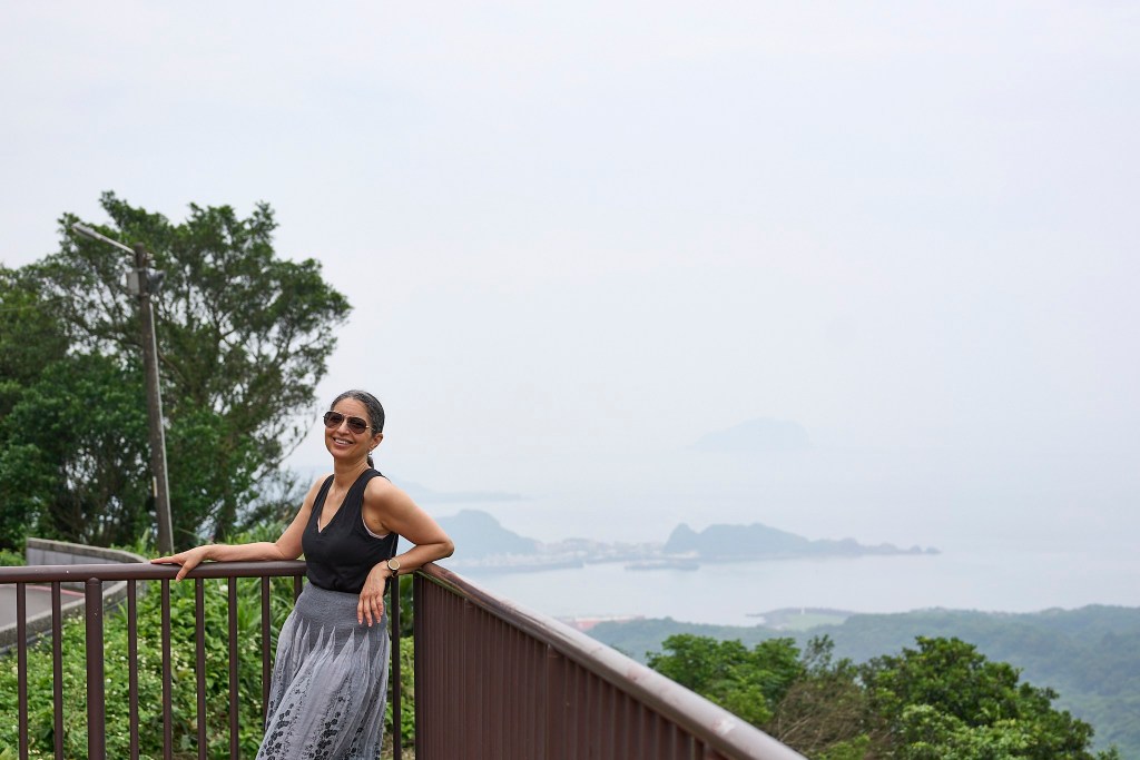 Angela Acosta in Jiufen Taiwan.